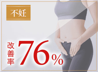 不妊の改善率76%