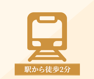 駅から徒歩1分